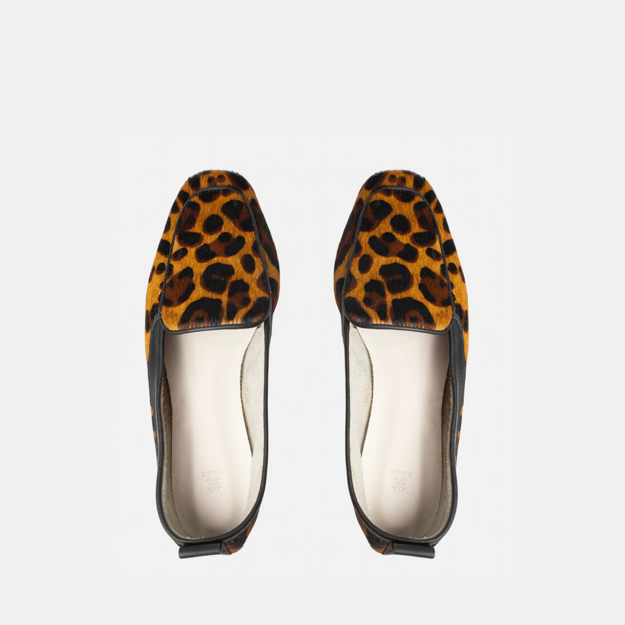 Loafer em Couro Animal Caramelo