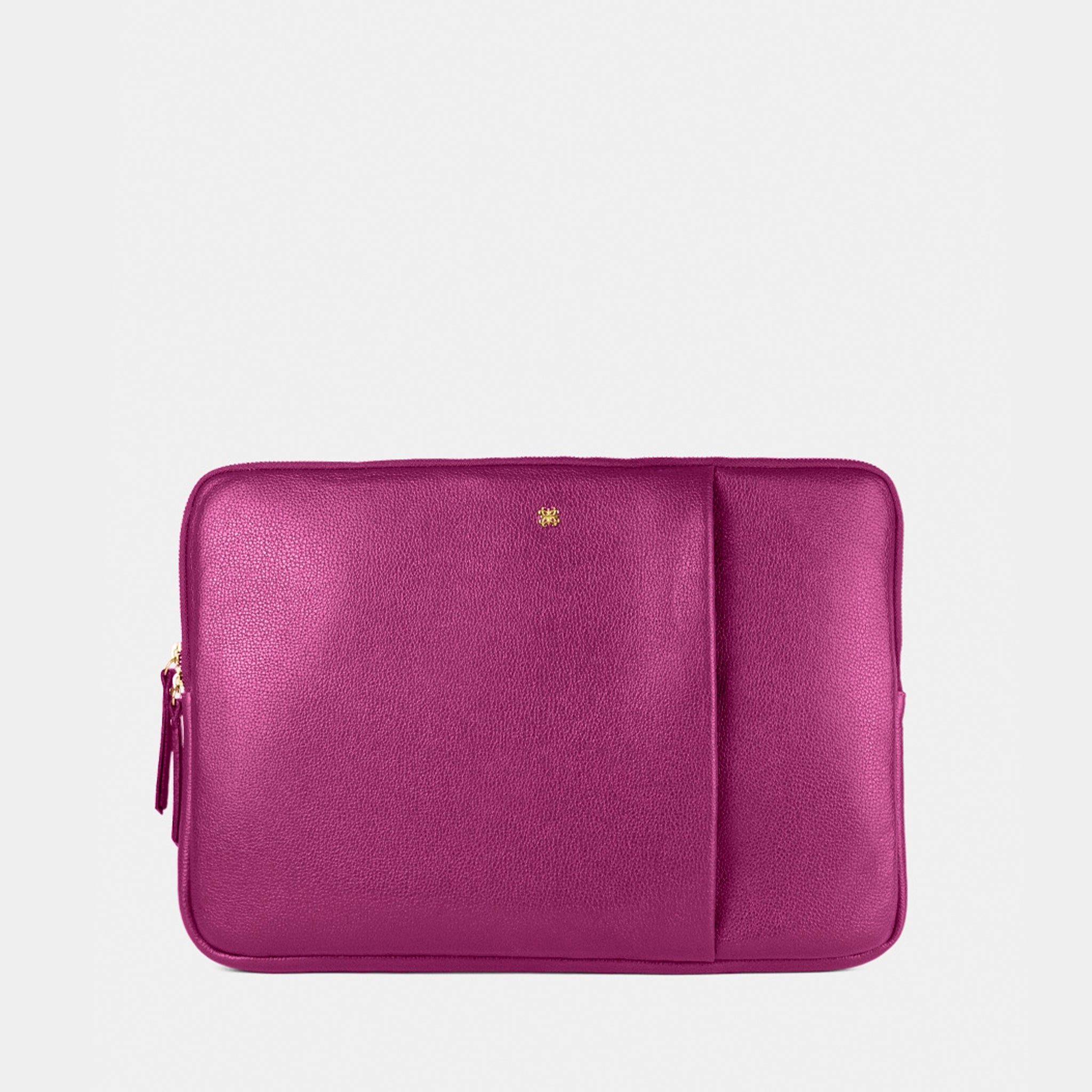 Case Para Notebook 15" em Couro Magenta