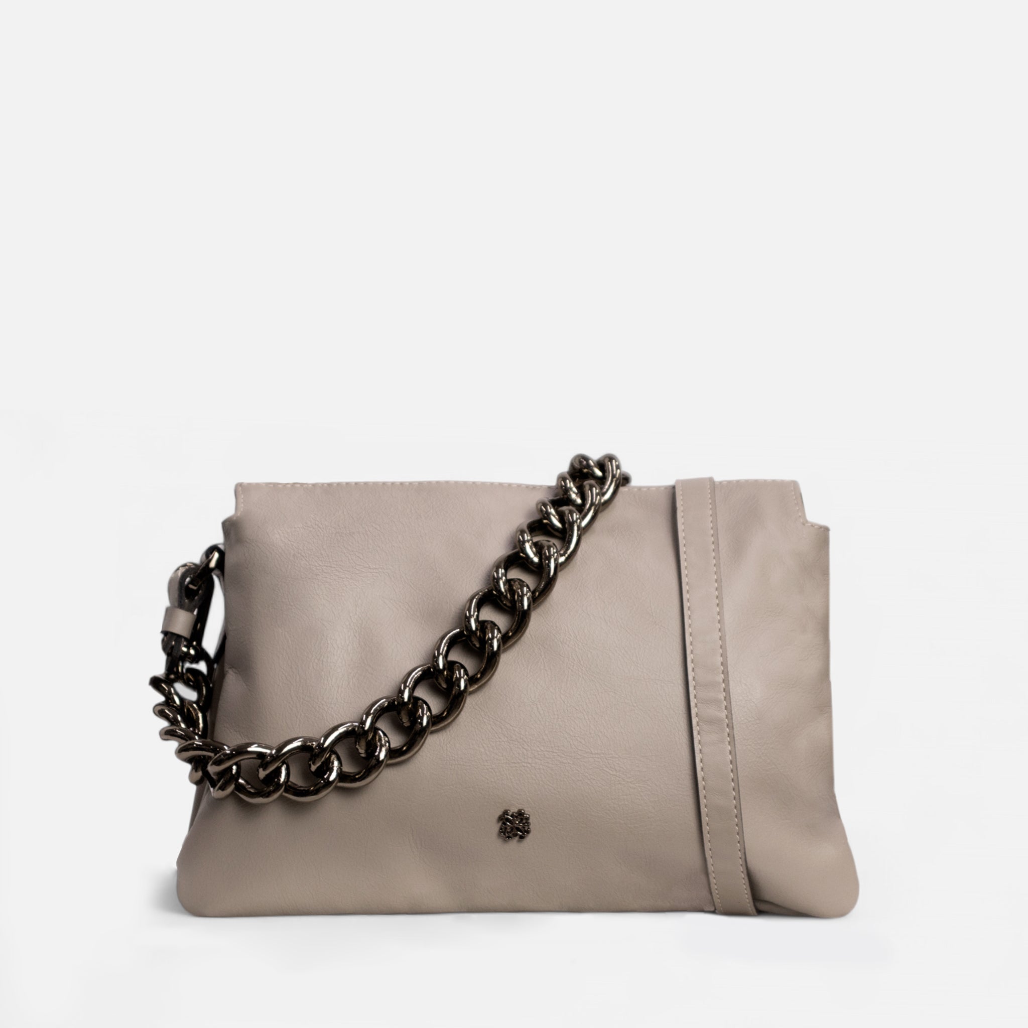 Bolsa Giulia em Couro Khaki